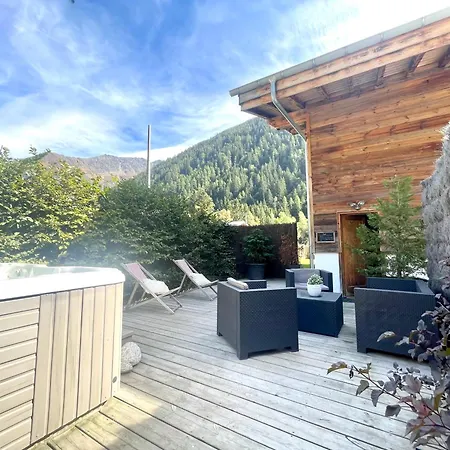Domek alpejski Le Petit Nicolas, Jacuzzi, Vue Mont Blanc