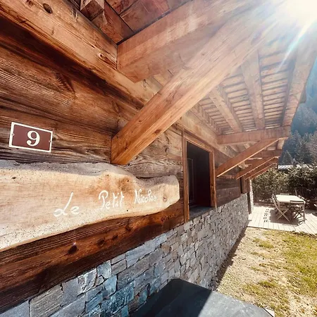 Domek alpejski Le Petit Nicolas, Jacuzzi, Vue Mont Blanc
