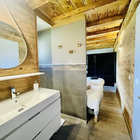 شاليه Le Petit Nicolas, Jacuzzi, Vue Mont Blanc شامونكس